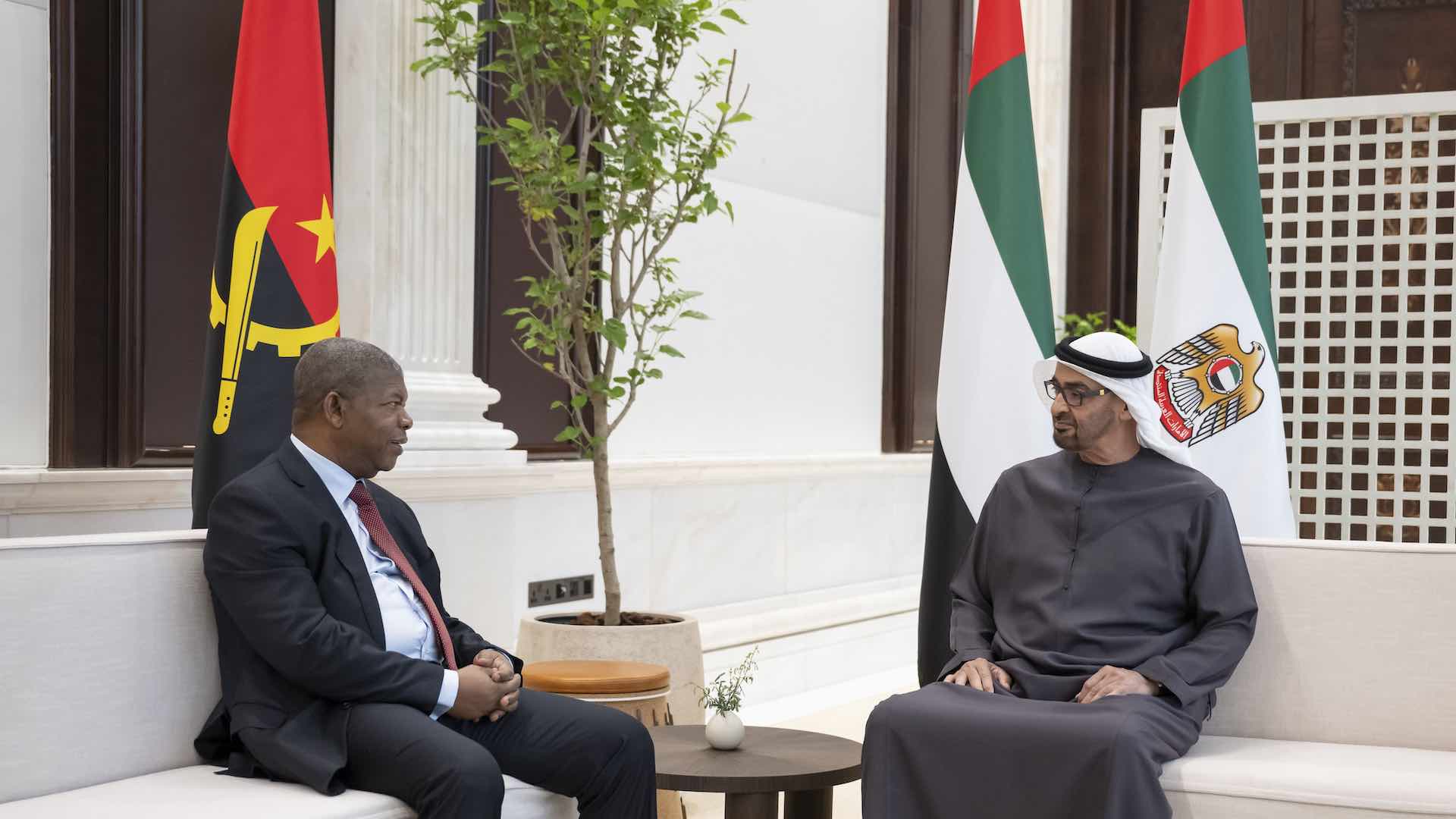 UAE and Angola presidents forge stronger ties in bilateral talks